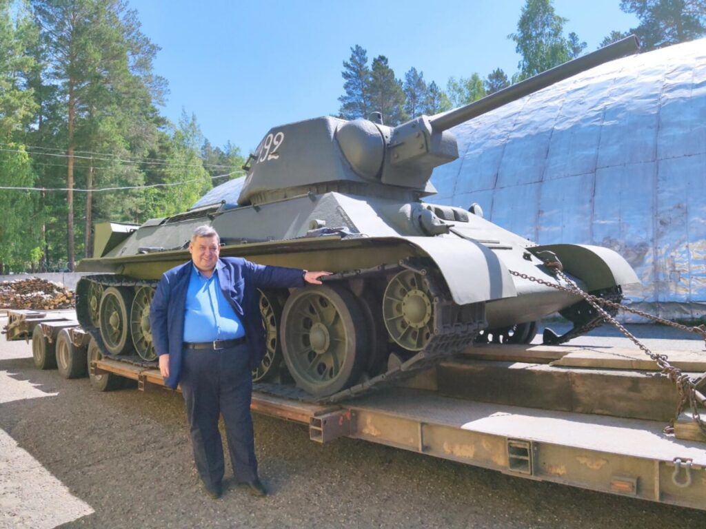 Пушка Д-44 и танк Т-34 станут первыми экспонатами Парка Победы в Саянске