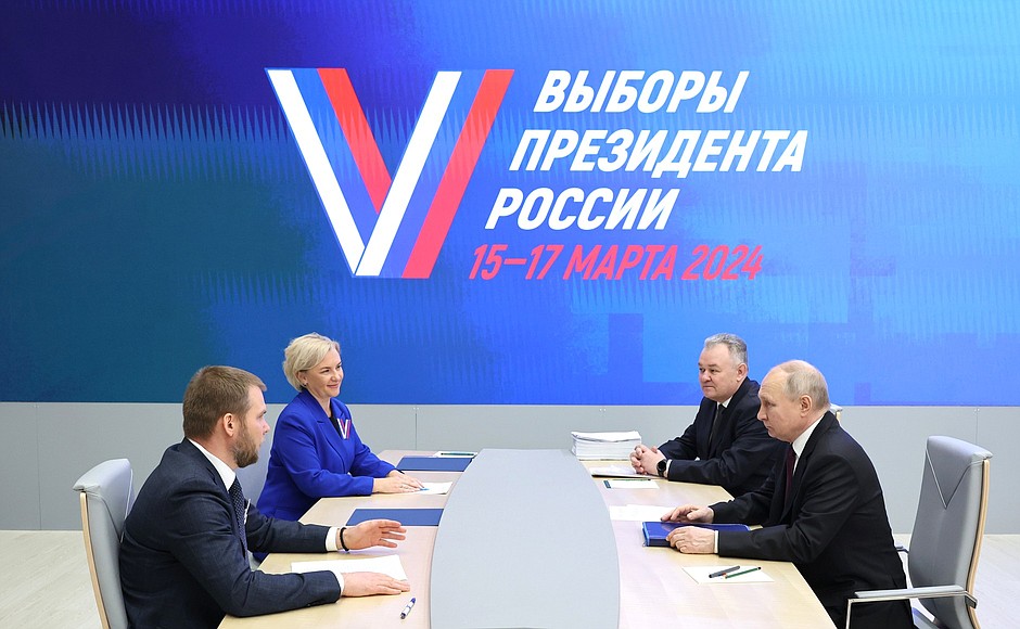 Путин подал документы в ЦИК на выдвижение на выборы президенты
