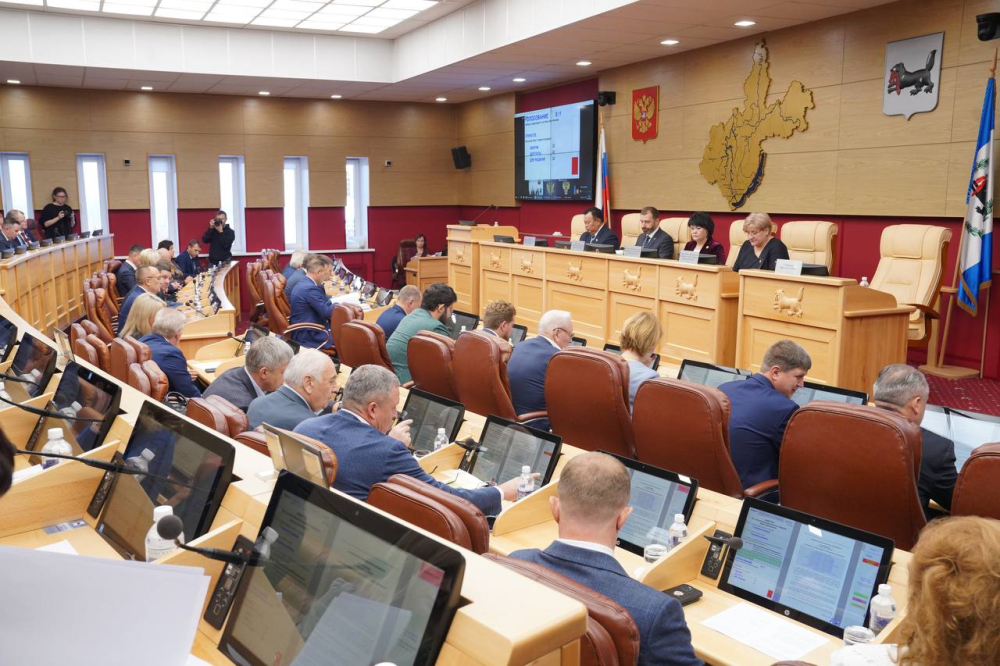 Ряд социальных законов принят на сессии ЗС Иркутской области 19 октября