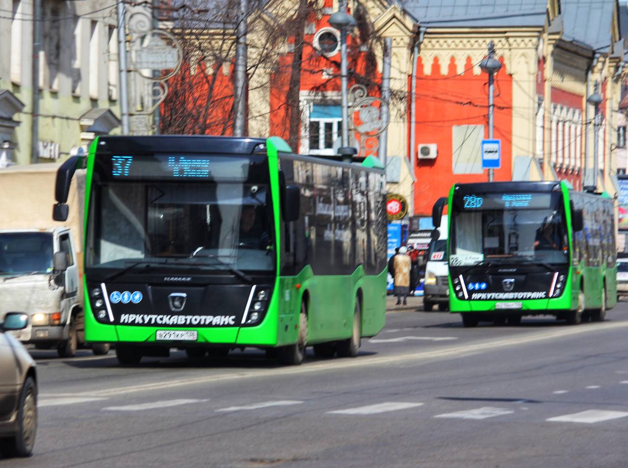 Схемы движения автобусов № 2, 3, 55 и 57 временно изменят в Иркутске