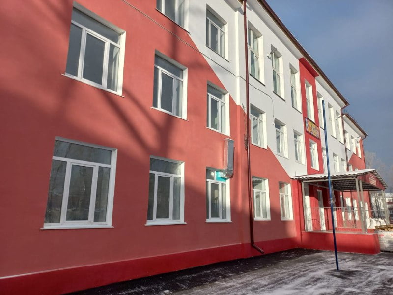 Школа № 6 в Усолье-Сибирском откроется после капремонта в январе