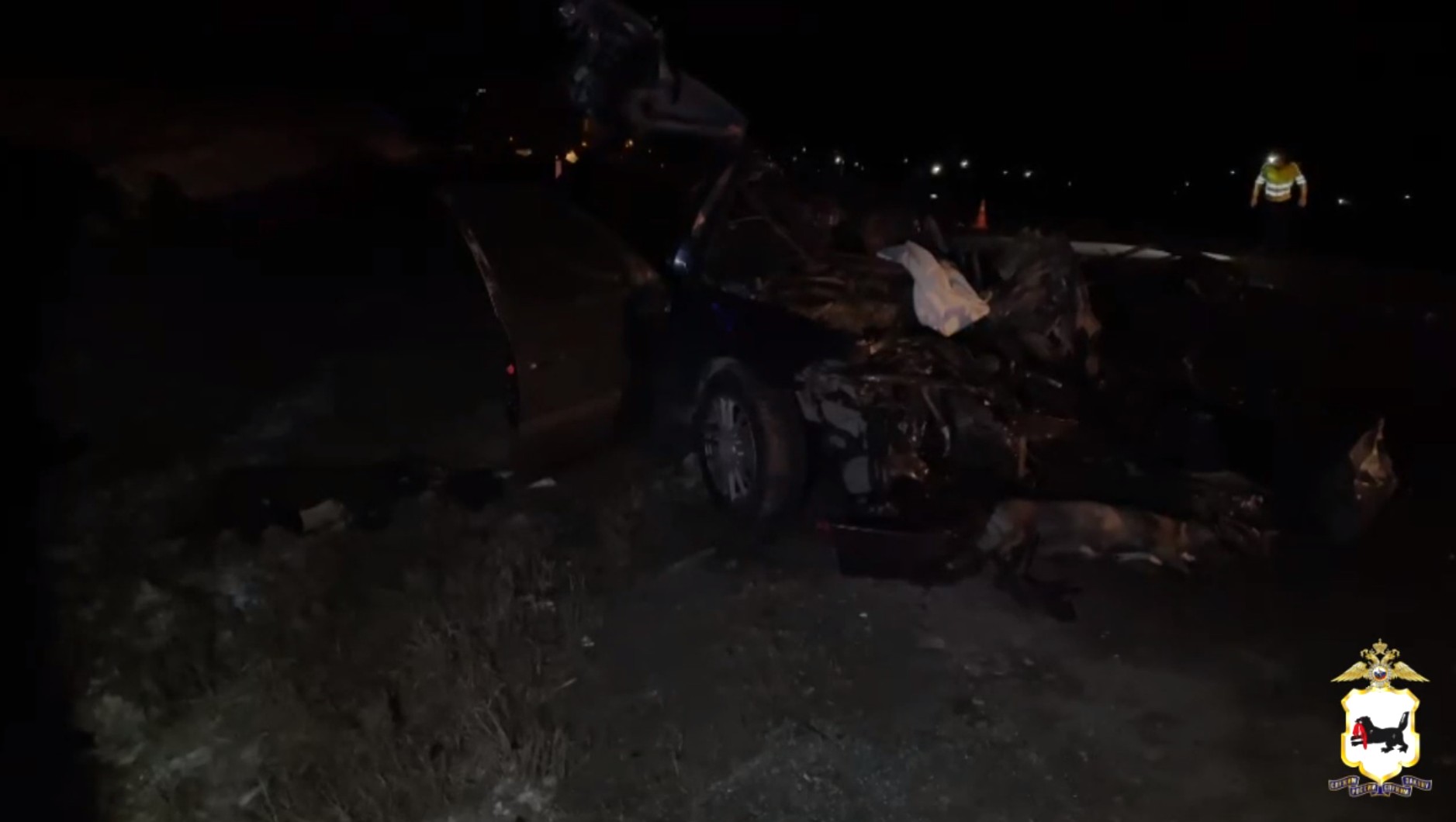 Пассажирка иномарки погибла в лобовом столкновении на автодороге в Черемховском районе