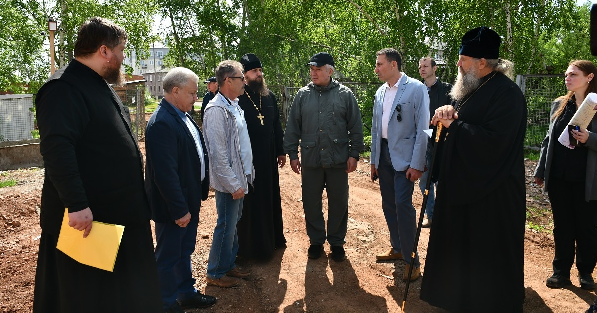 Строительство храма Петра и Февронии Муромских скоро завершится в Братске