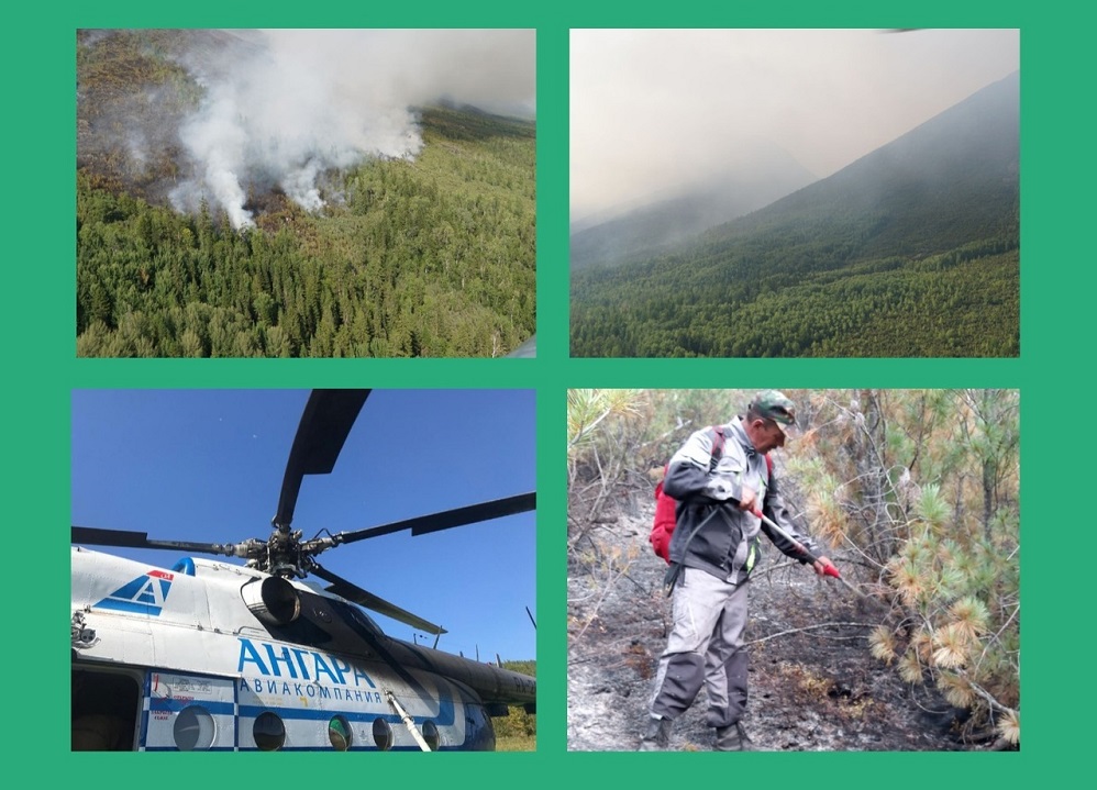 Три лесных пожара произошло в Витимском заповеднике в этом сезоне
