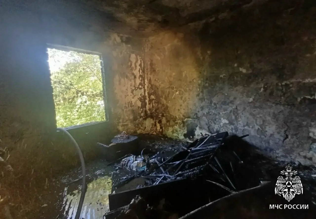 Огнеборцы спасли двоих человек при пожаре в Усолье-Сибирском