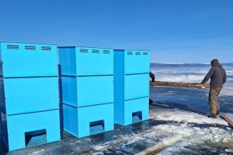 Туалеты со льда Байкала убрали к 26 марта
