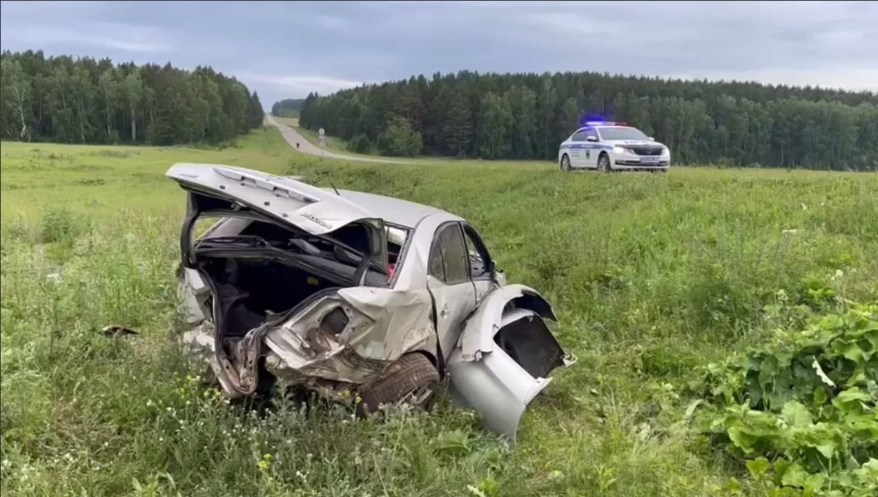 В Аларском районе Тойота вылетела с трассы. 29-летний водитель погиб