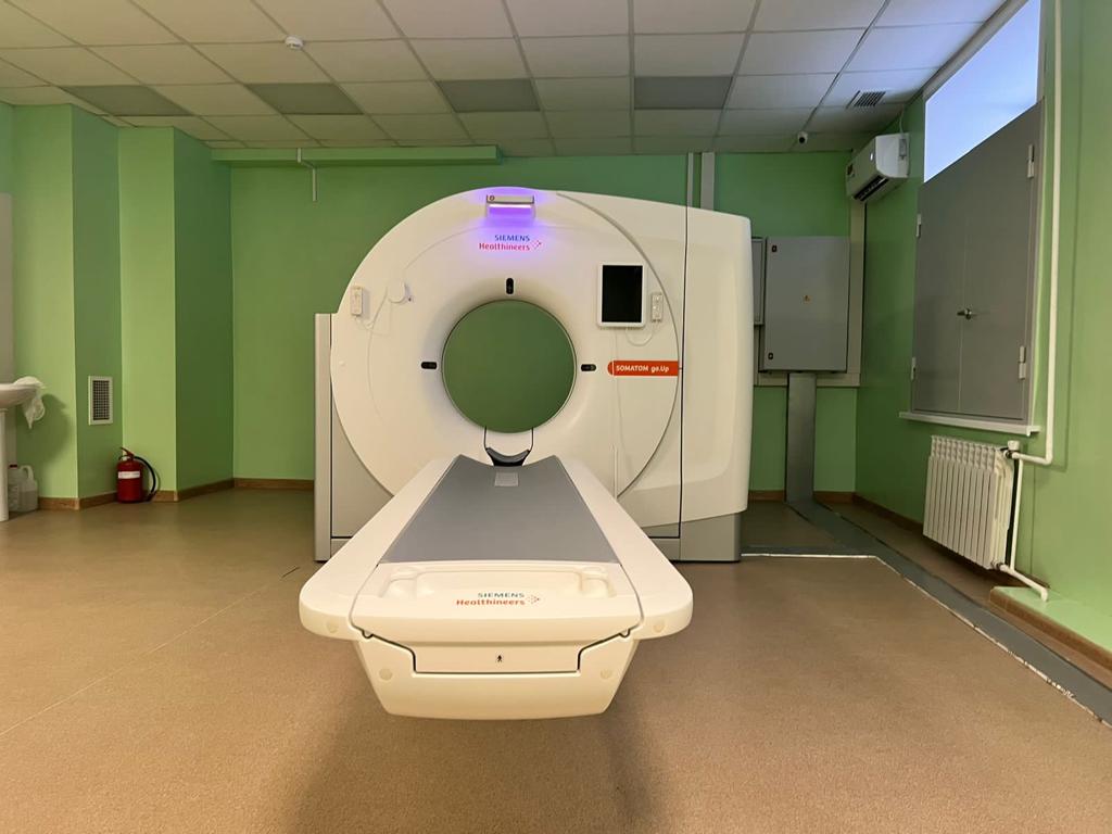 В больнице в северном городе Железногорск-Илимский появился томограф