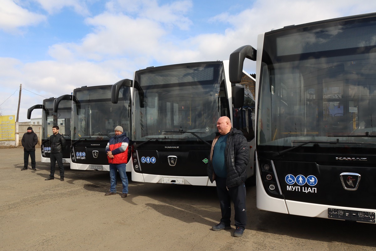 В Братск прибыли 26 новых автобусов "НефАЗ"