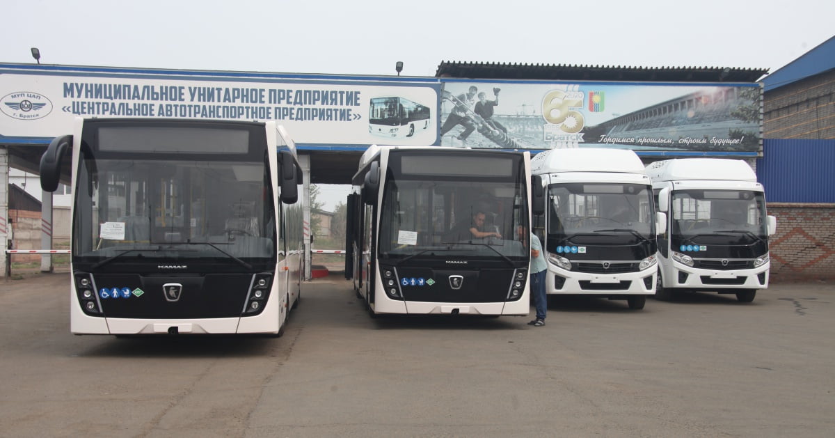 31 автобус и 20 троллейбусов купит Братск в 2023 году