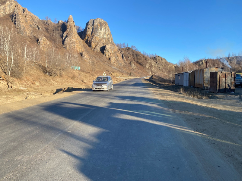 В Бурятии завершают ремонт 12-километрового участка дороги до границы с Монголией