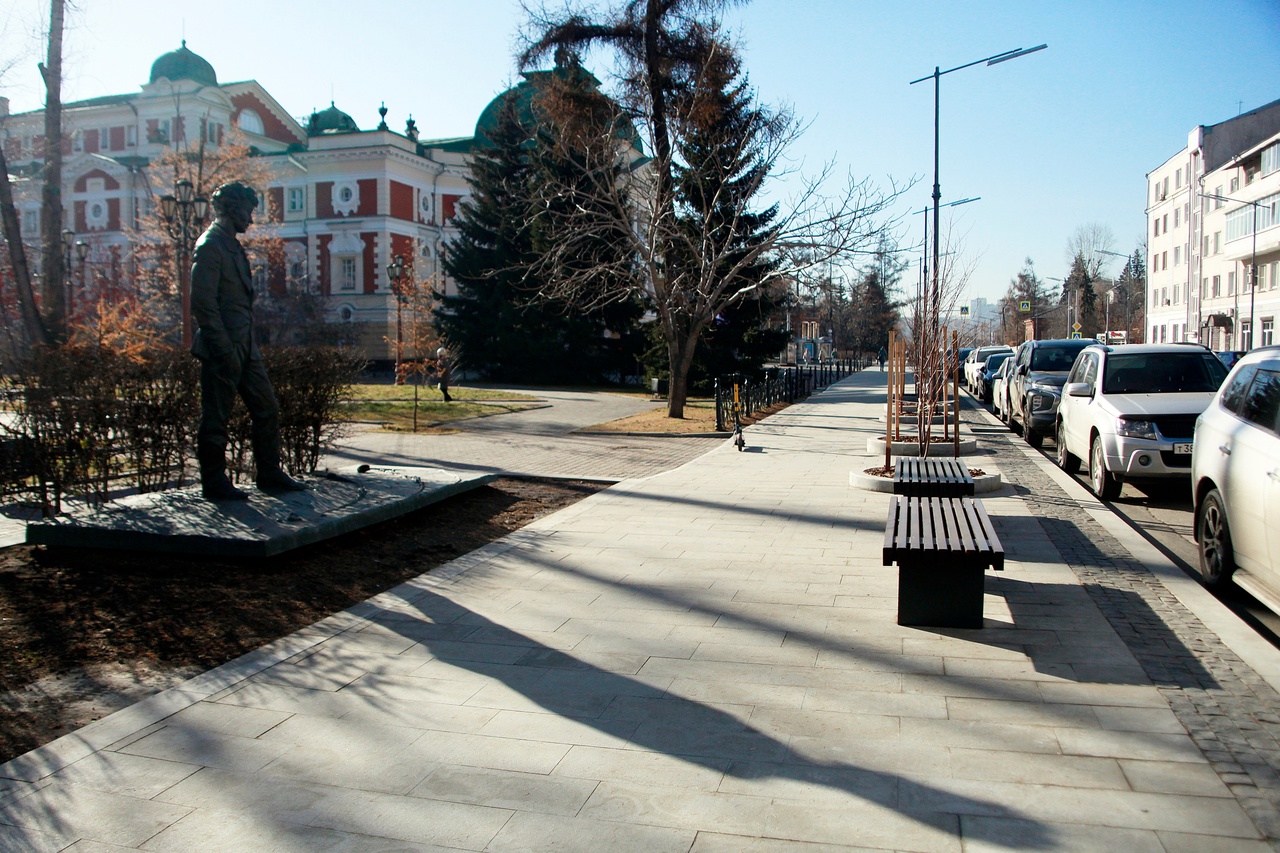В Иркутске планируют благоустроить еще часть улицы Карла Маркса