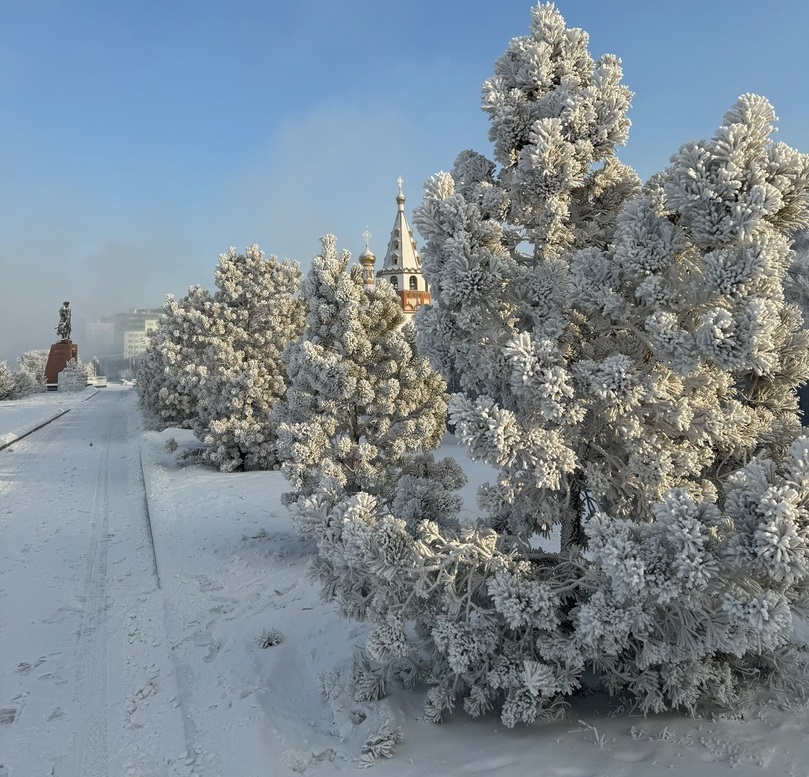 В Иркутске в первый день Нового года обещают минус 10-15°