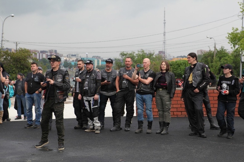 В Иркутске встретили участников мотопробега "Владивосток — Выборг"