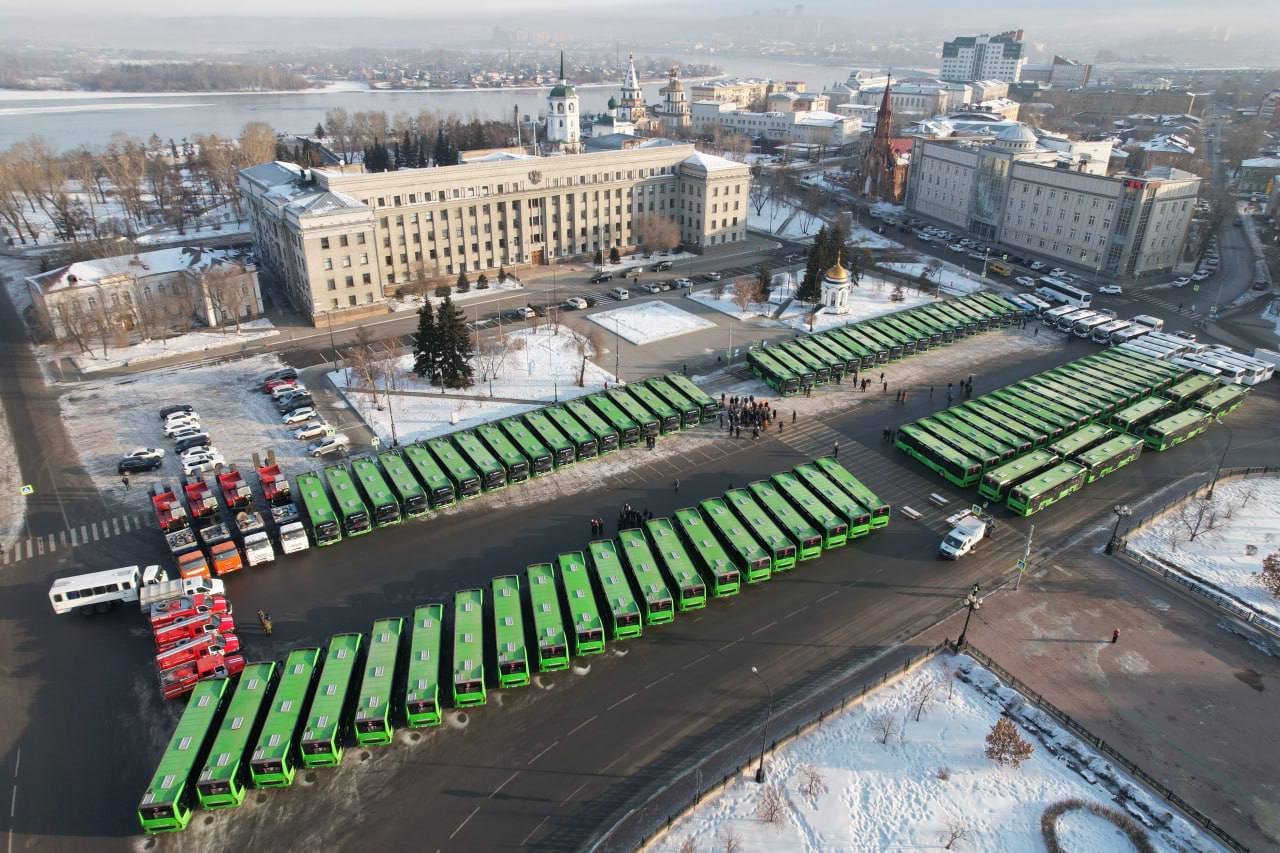 В Иркутске запустили на линию 81 новый автобус — Иркутск Сегодня