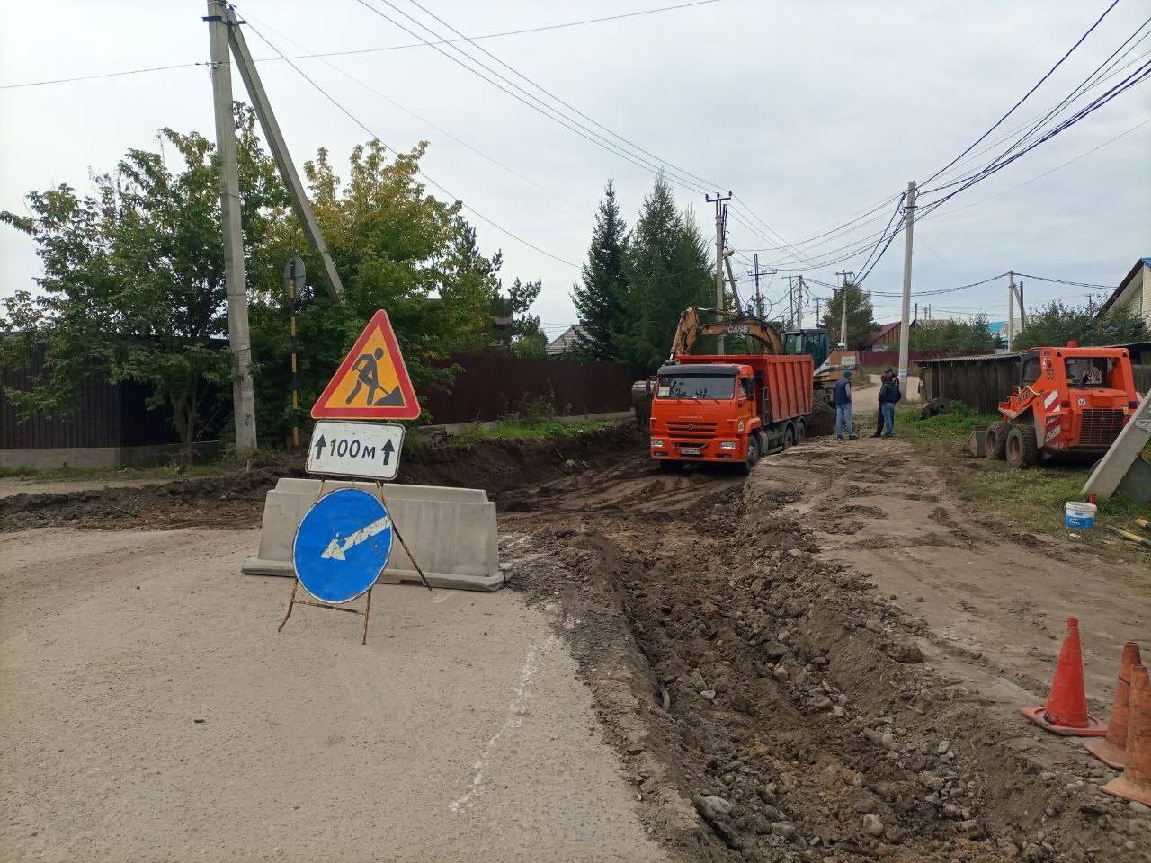 В Маркова начали капитальный ремонт дороги по улице Трактовой — Иркутск  Сегодня