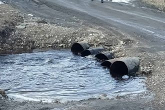 В мэрии Ангарска сообщили о восстановлении подтопленной дороги