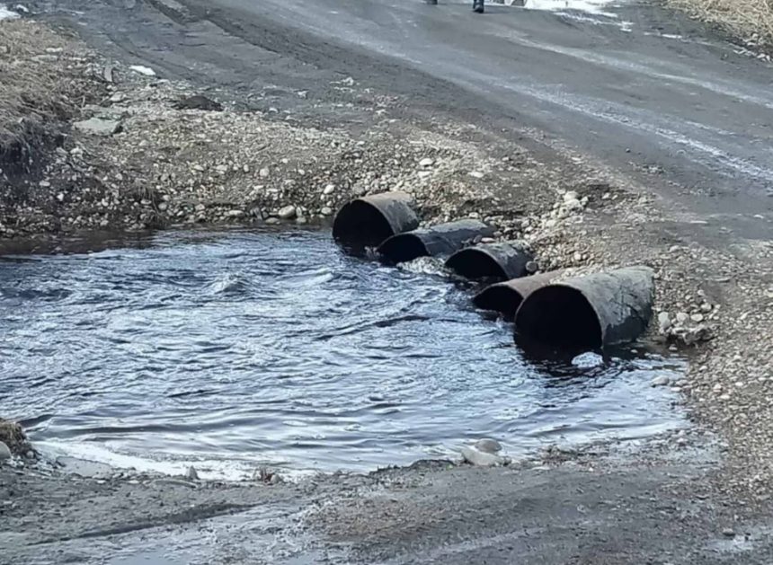 В мэрии Ангарска сообщили о восстановлении подтопленной дороги