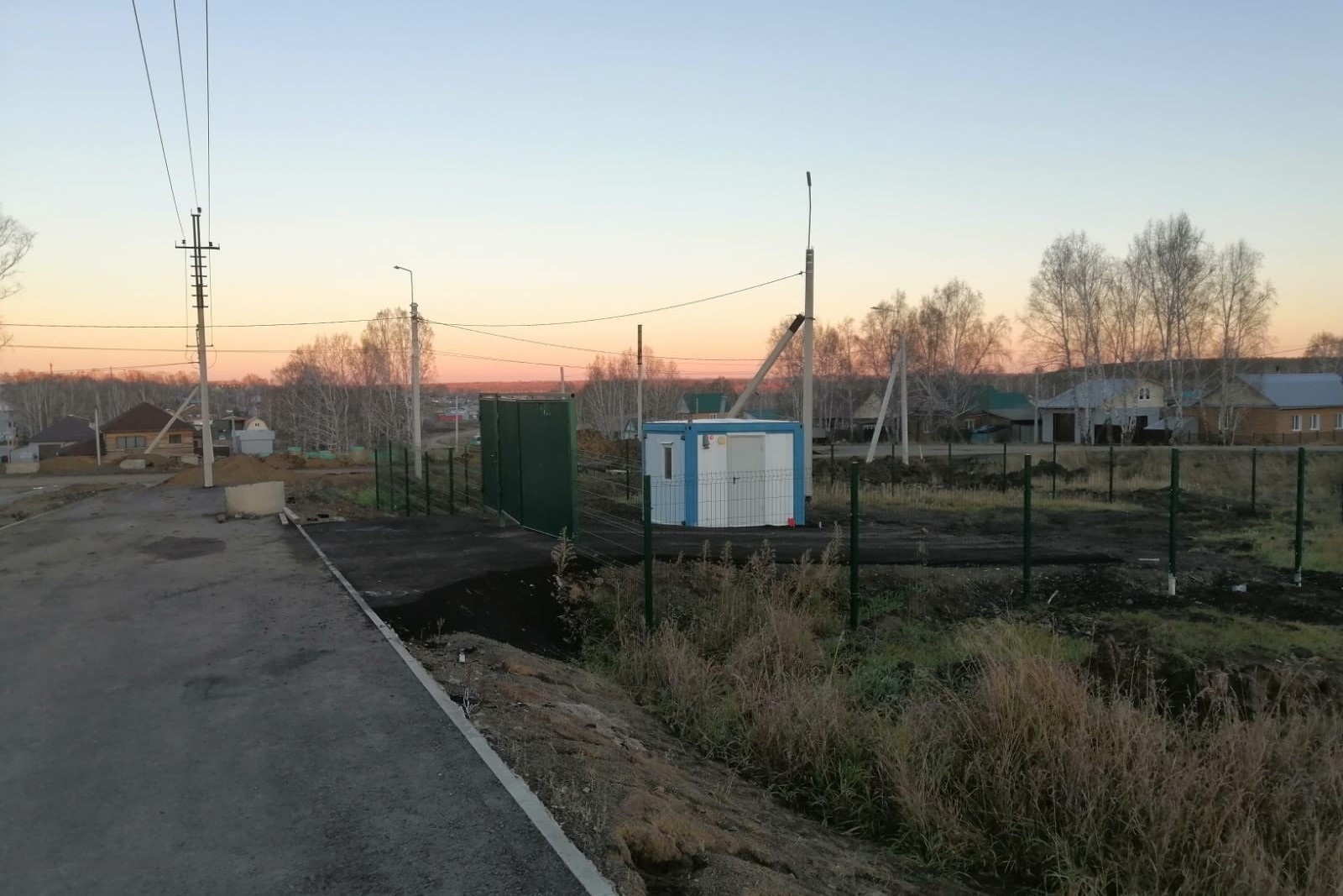 В новом микрорайоне Тулуна Березовая роща достроили сети водоснабжения и водоотведения