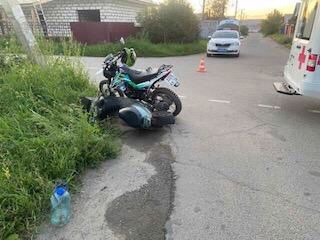В Шелехове подросток пострадал в ДТП при столкновении с мотоциклом