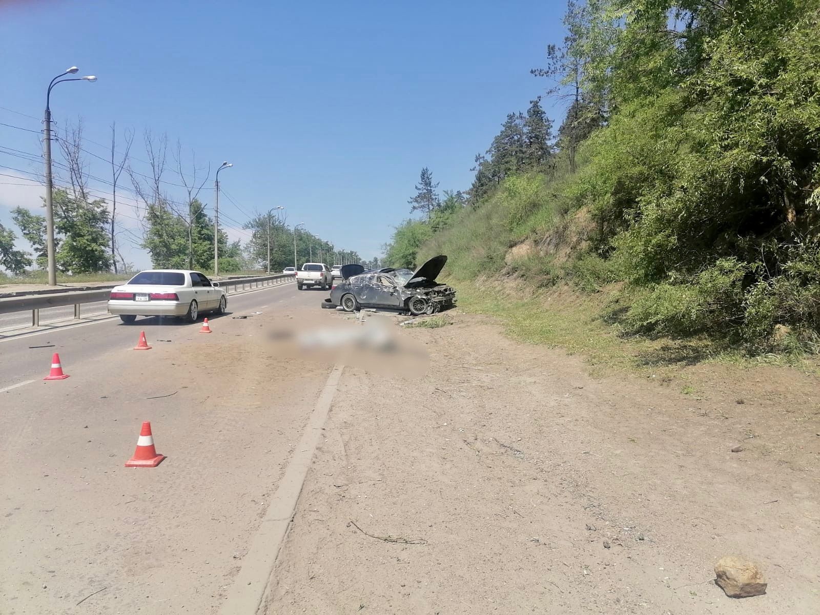 Водитель BMW погиб в аварии на Кайской горе в Иркутске