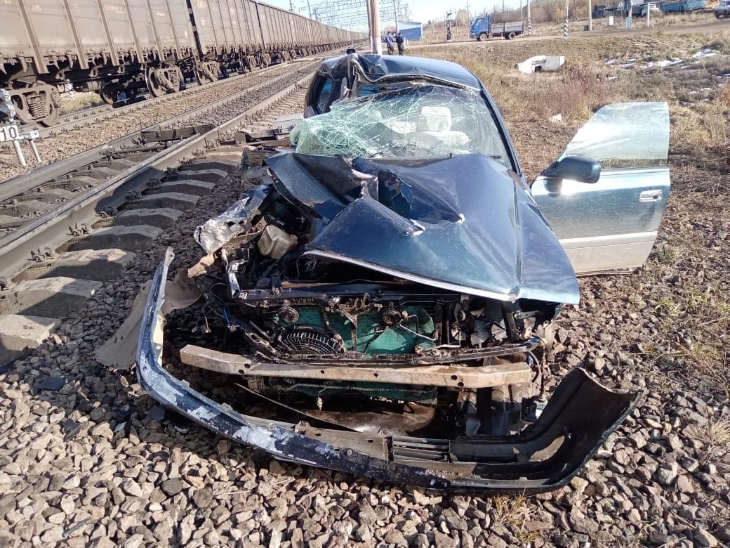 Водитель иномарки погиб в ДТП с поездом в Тайшетском районе