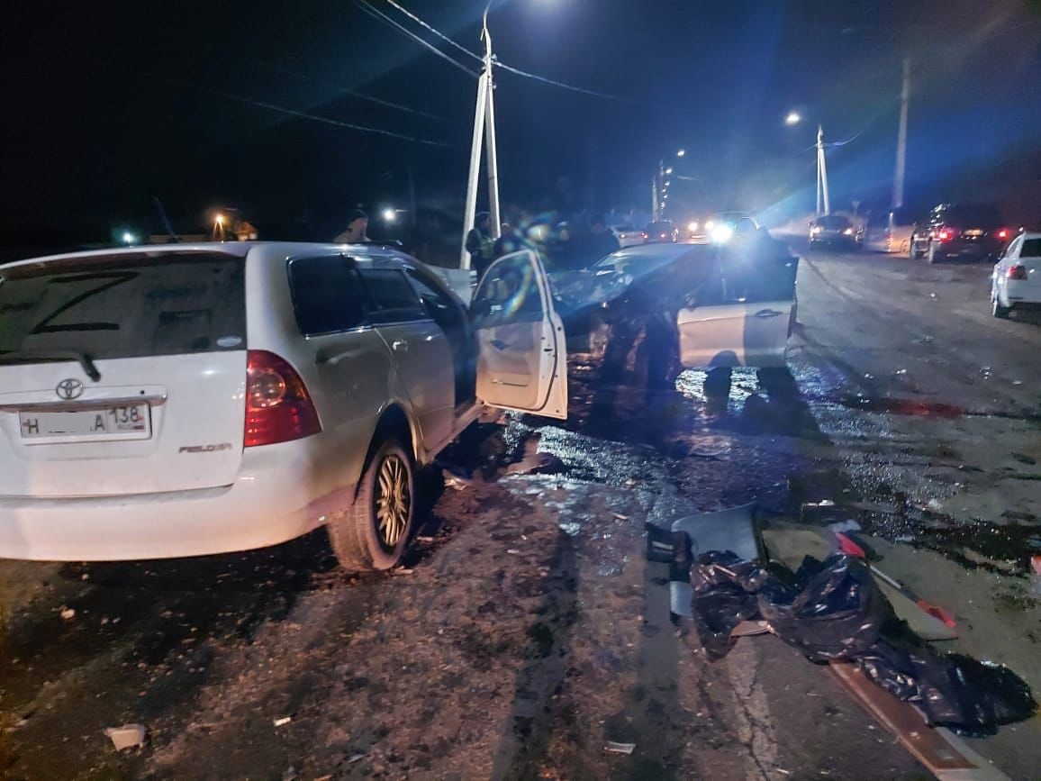 Водители погибли в столкновении «Kia Rio» и «Toyota Corolla Fielder» в Иркутском районе