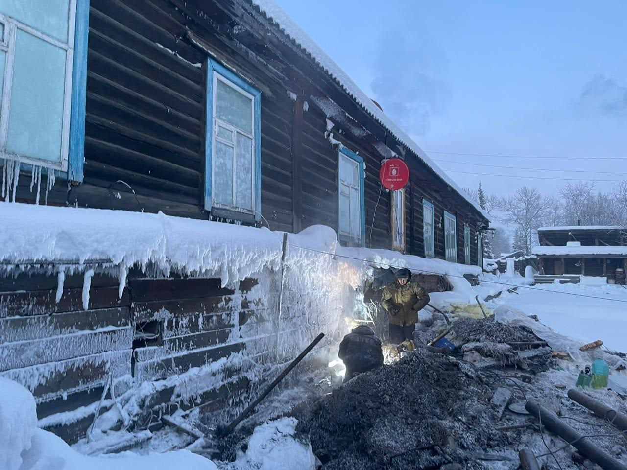 Все 12 домов, оставшихся без тепла в поселке Артемовский в конце ноября, начали отапливать