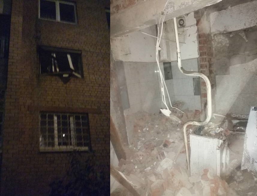 Взрыв водонагревателя разрушил квартиру в Иркутске