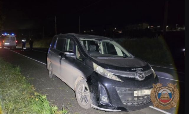 В Усть-Куте Иркутской области автоледи на Мазде насмерть сбила пешехода