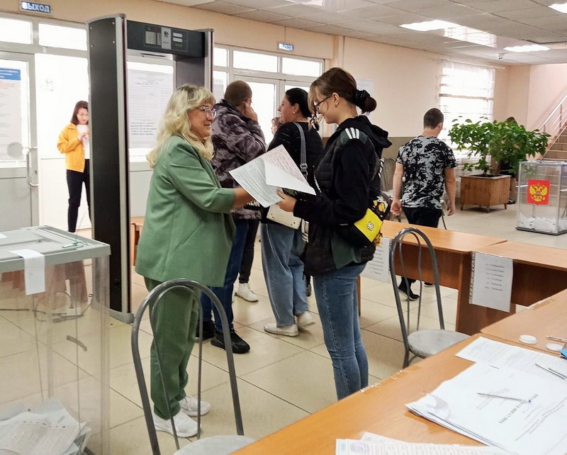 Явка на выборах депутатов Заксобрания Иркутской области на 18:00 10 сентября составила 22,8 %