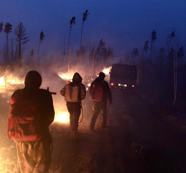 За сутки в Иркутской области потушили 17 лесных пожаров