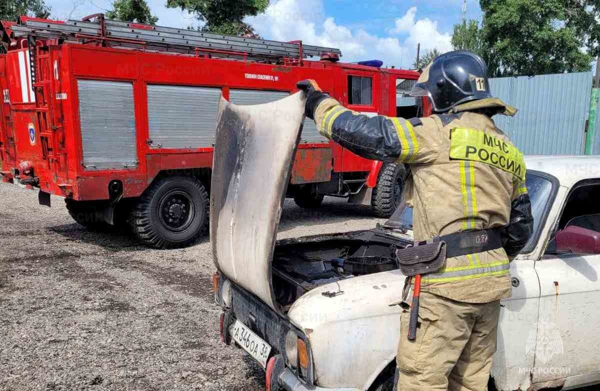 За сутки в Приангарье горели три автомобиля