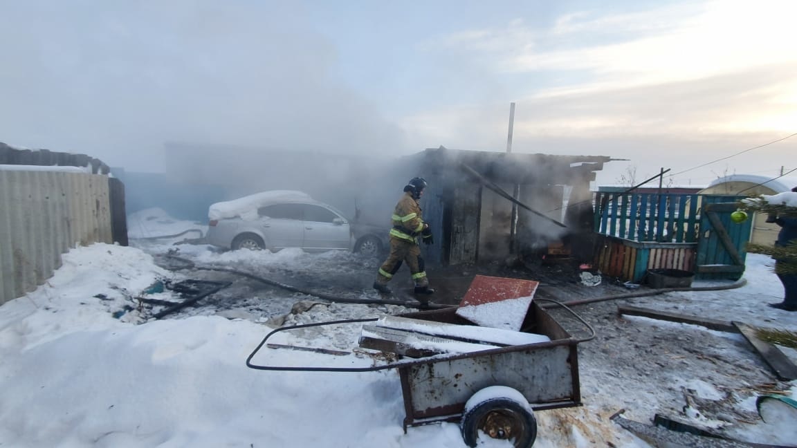 Женщина с ребенком погибли на пожаре в Тулуне